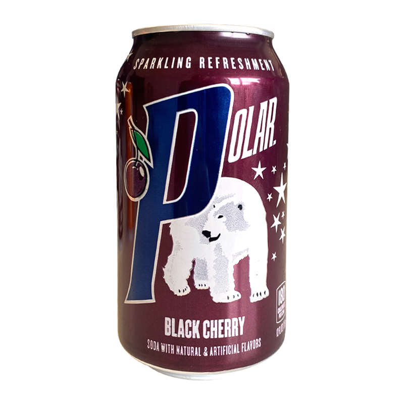 Polar Black Cherry Soda - 12fl.oz (355ml) - Sweet Taste of America ...