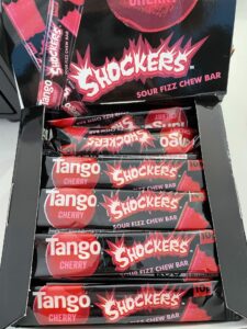 Tango Cherry Shockers Sour Fizz Chew Bar - 11g - American Fizz
